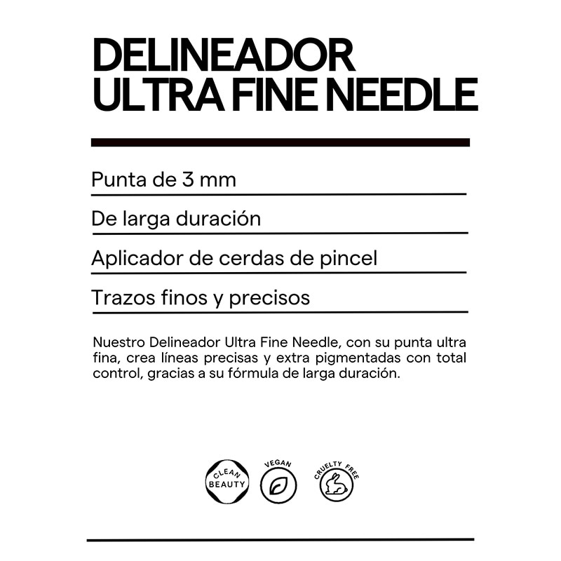 DELINEADOR ULTRA FINE NEEDLE (DELINEADOR DE OJOS)